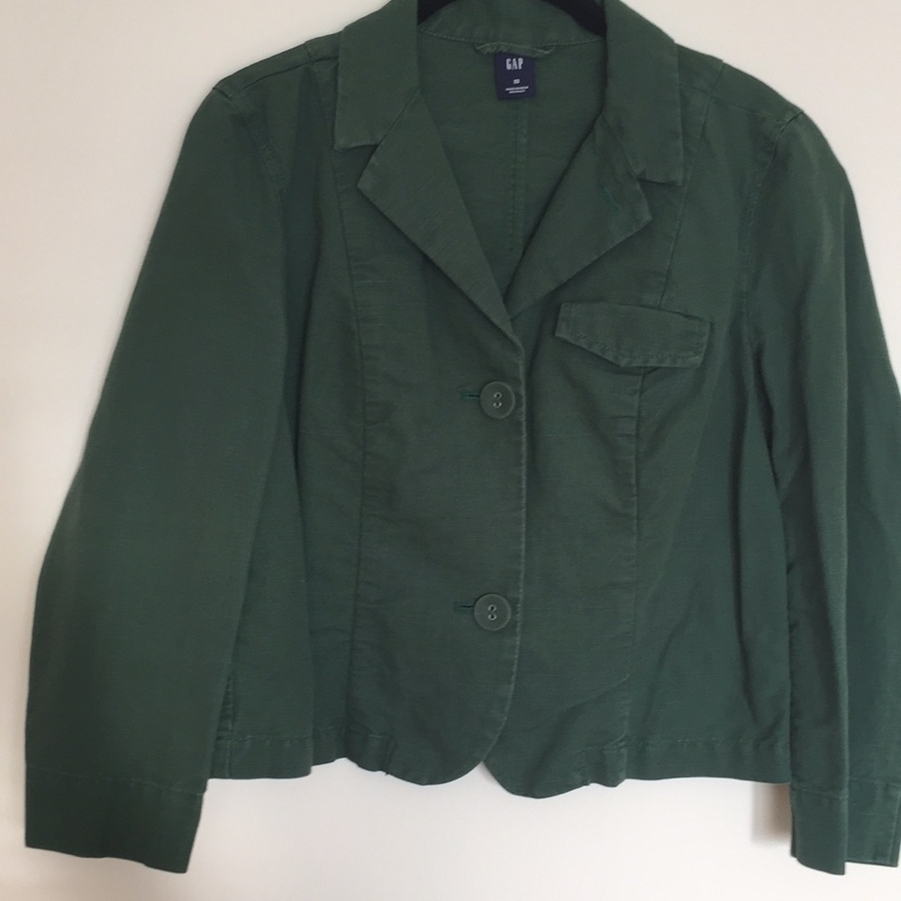 Jacket blazer green, slightly used looks like new